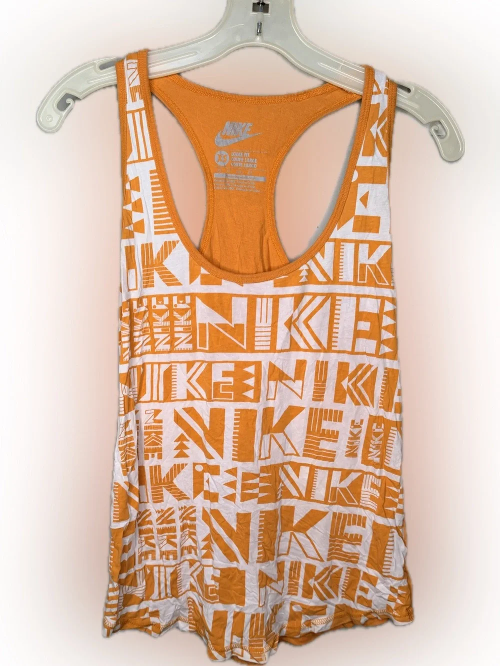 Nike Loose Fit Racerback Tank Top
